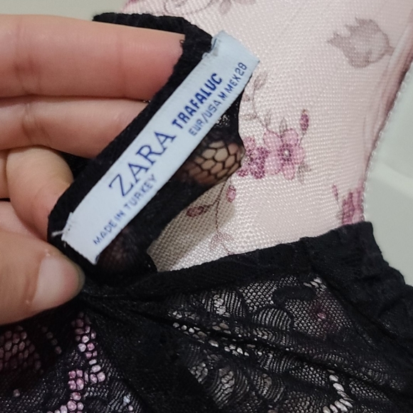Zara Lace Bodysuit M - Picture 6 of 6